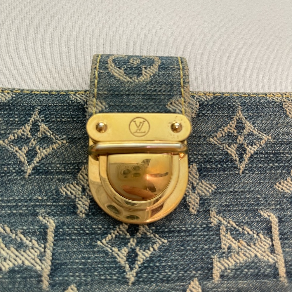 Louis Vuitton Monogram Denim Agenda PM Notebook Cover - Picture 3 of 12